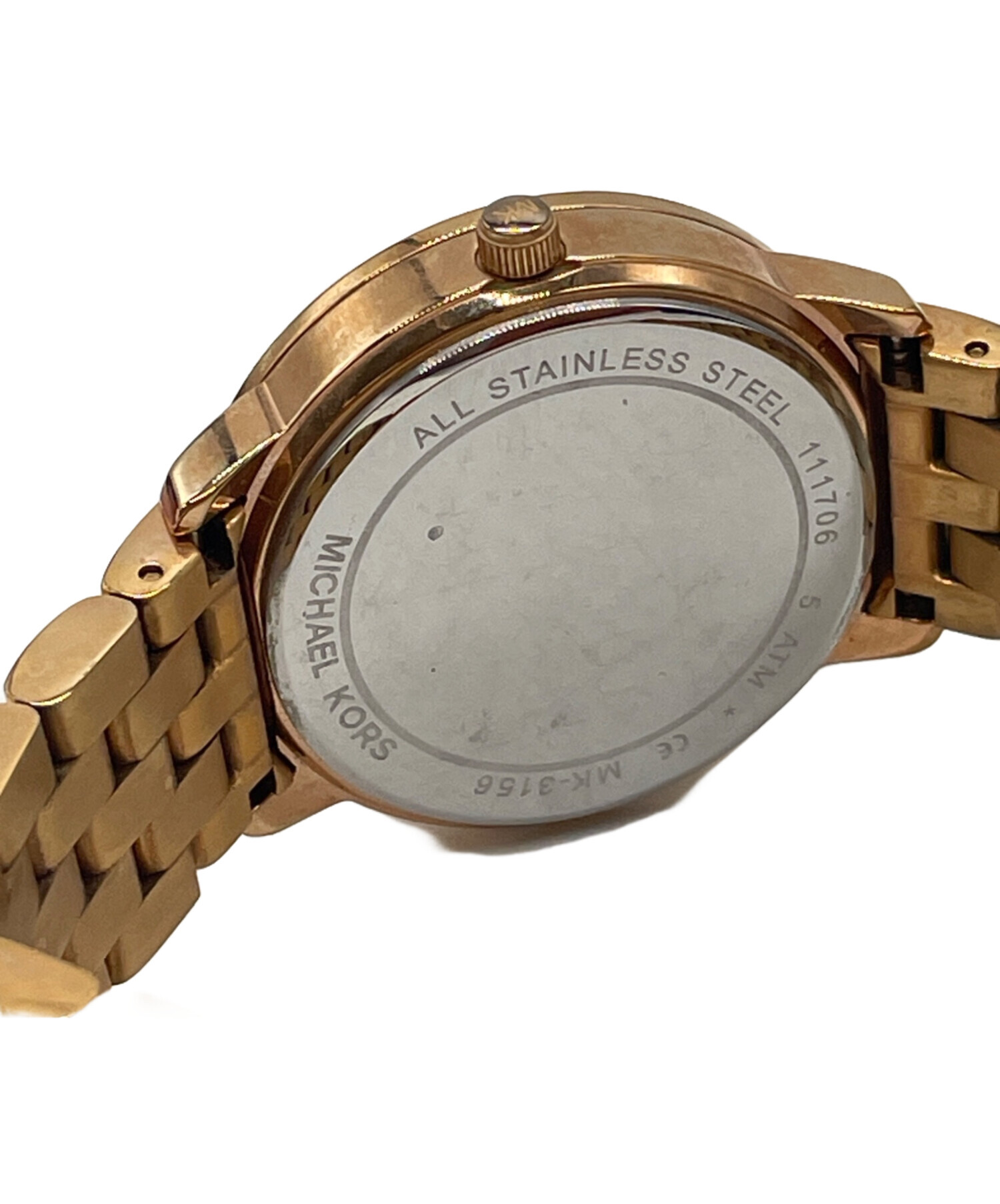 中古・古着通販】MICHAEL KORS (マイケルコース) 腕時計 ピンク