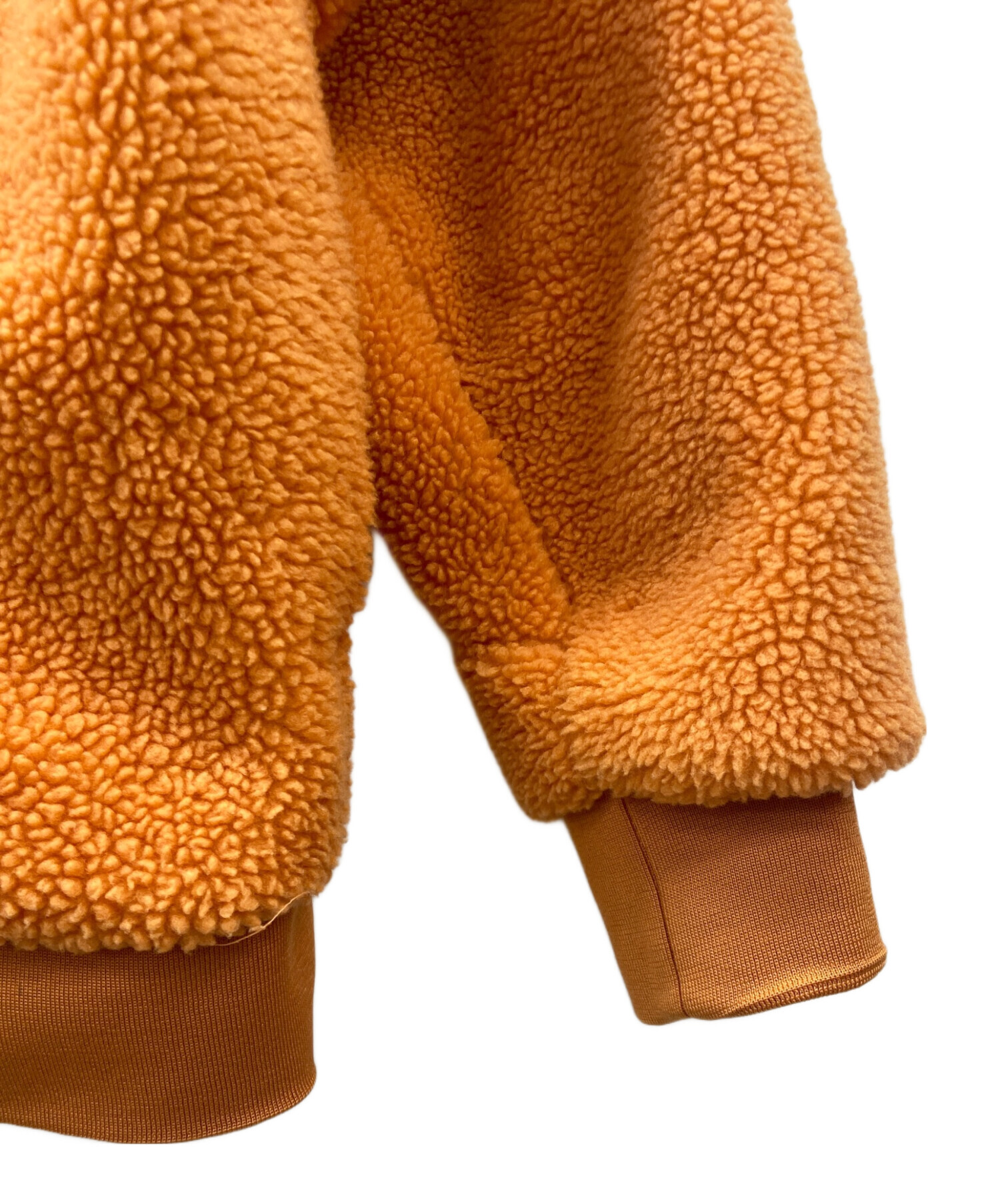 中古・古着通販】NIKE (ナイキ) フルジップボアジャケット オレンジ