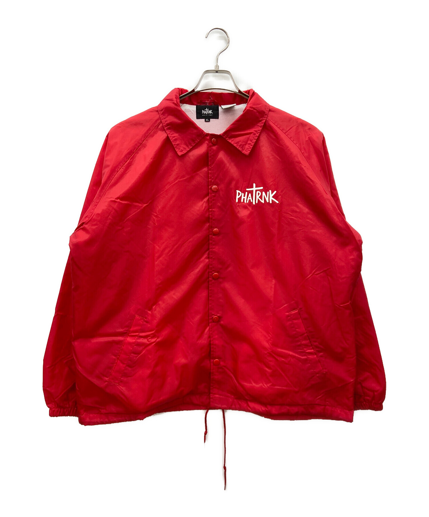中古・古着通販】PHATRNK (ファットランク) コーチジャケット レッド