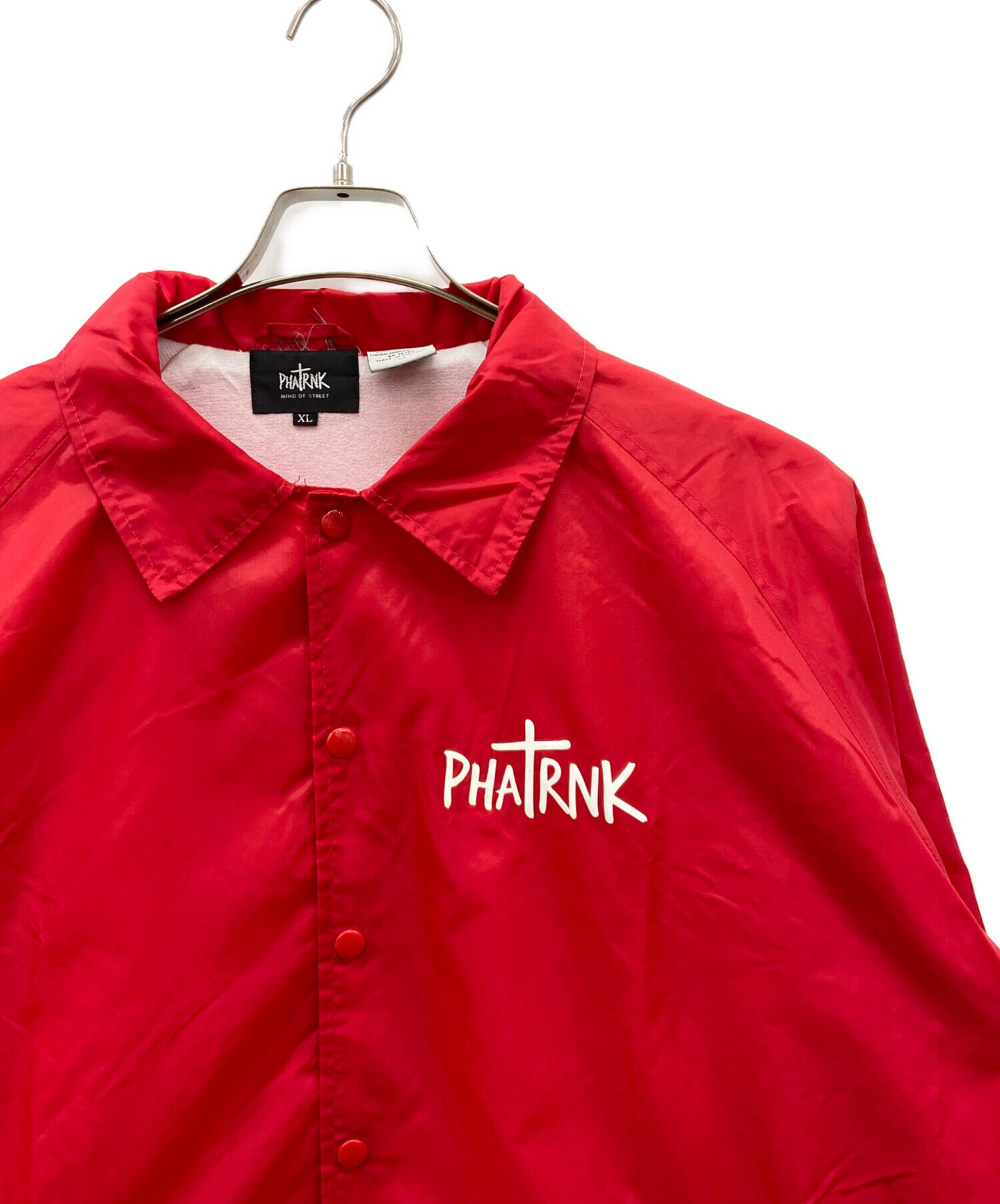 中古・古着通販】PHATRNK (ファットランク) コーチジャケット レッド