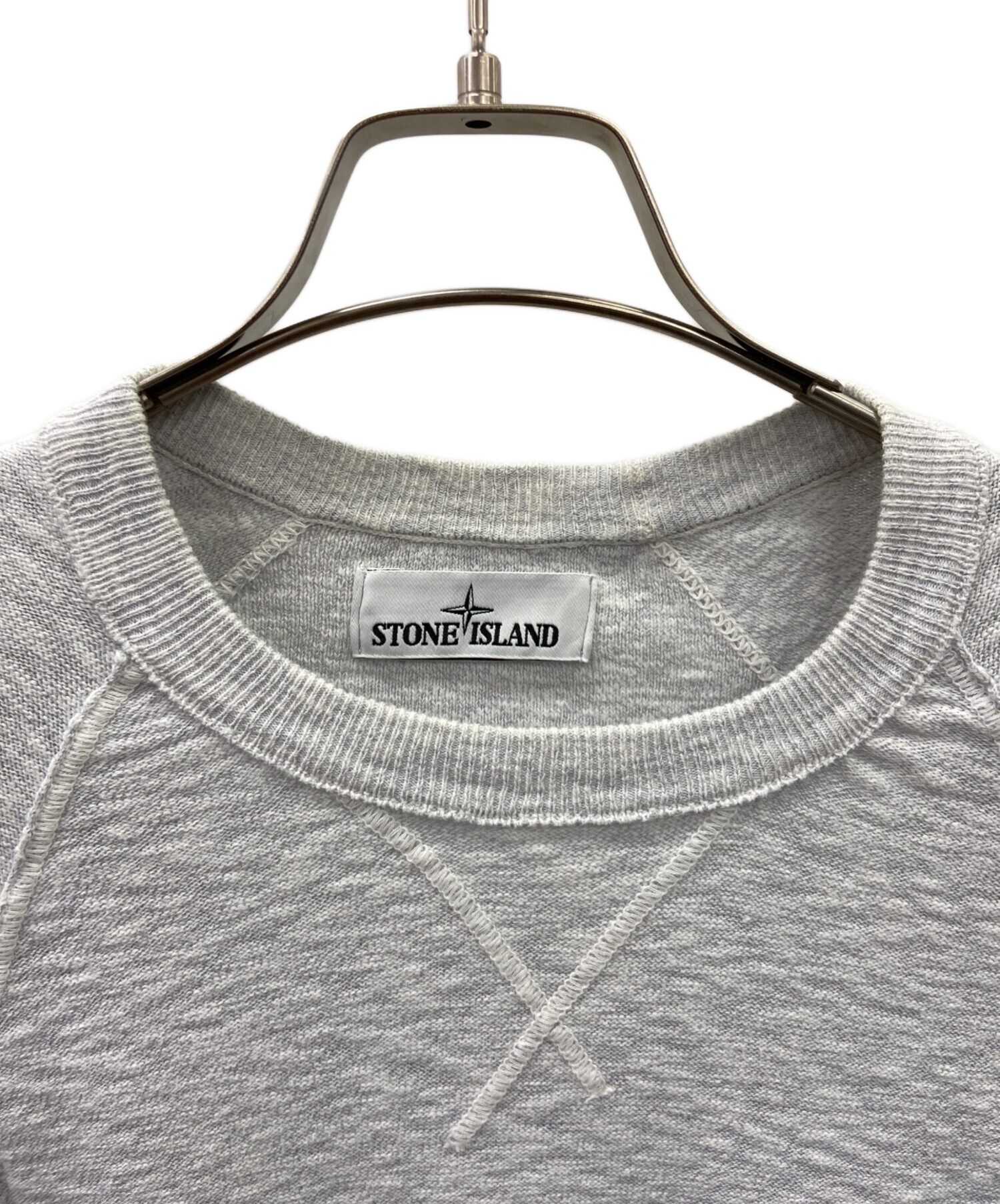 中古・古着通販】STONE ISLAND (ストーンアイランド) クルーネック 