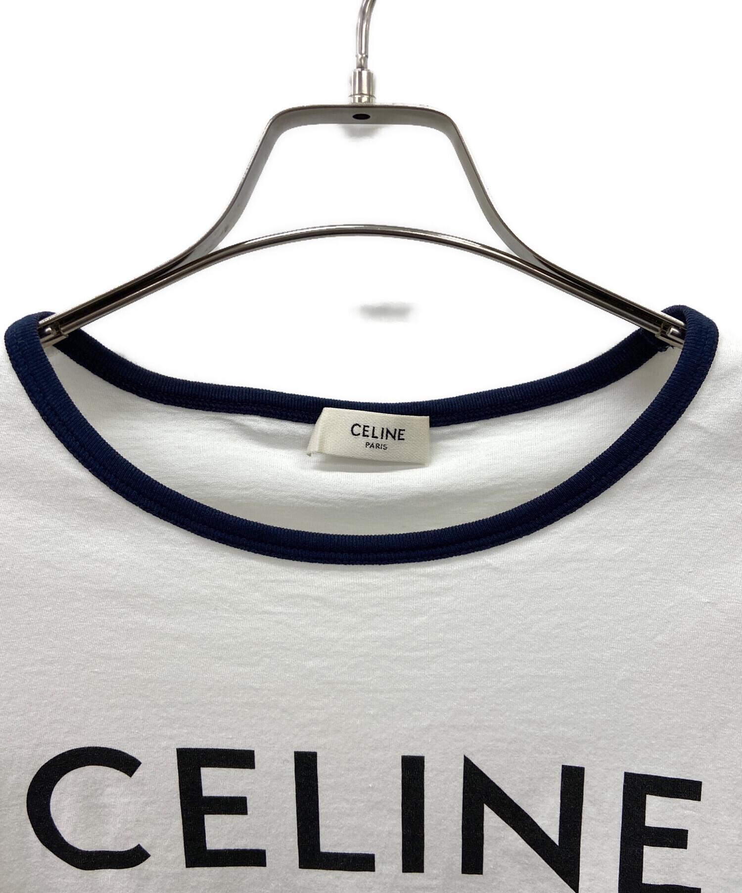 中古・古着通販】CELINE (セリーヌ) コットンジャージー ホワイト  