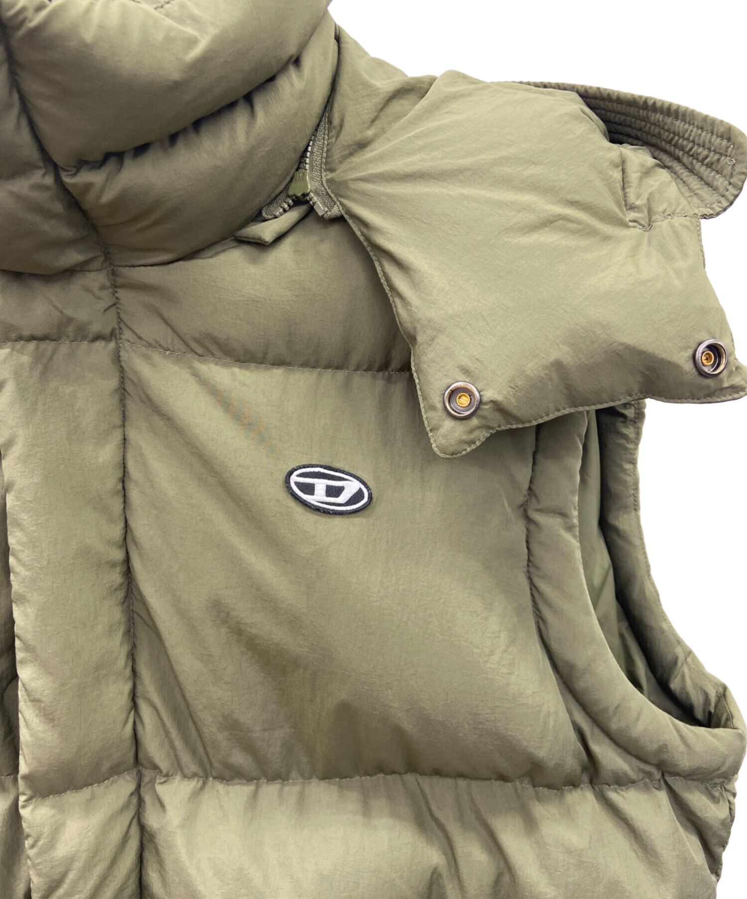 中古・古着通販】DIESEL (ディーゼル) W-ROLFYS-SLダウンベスト