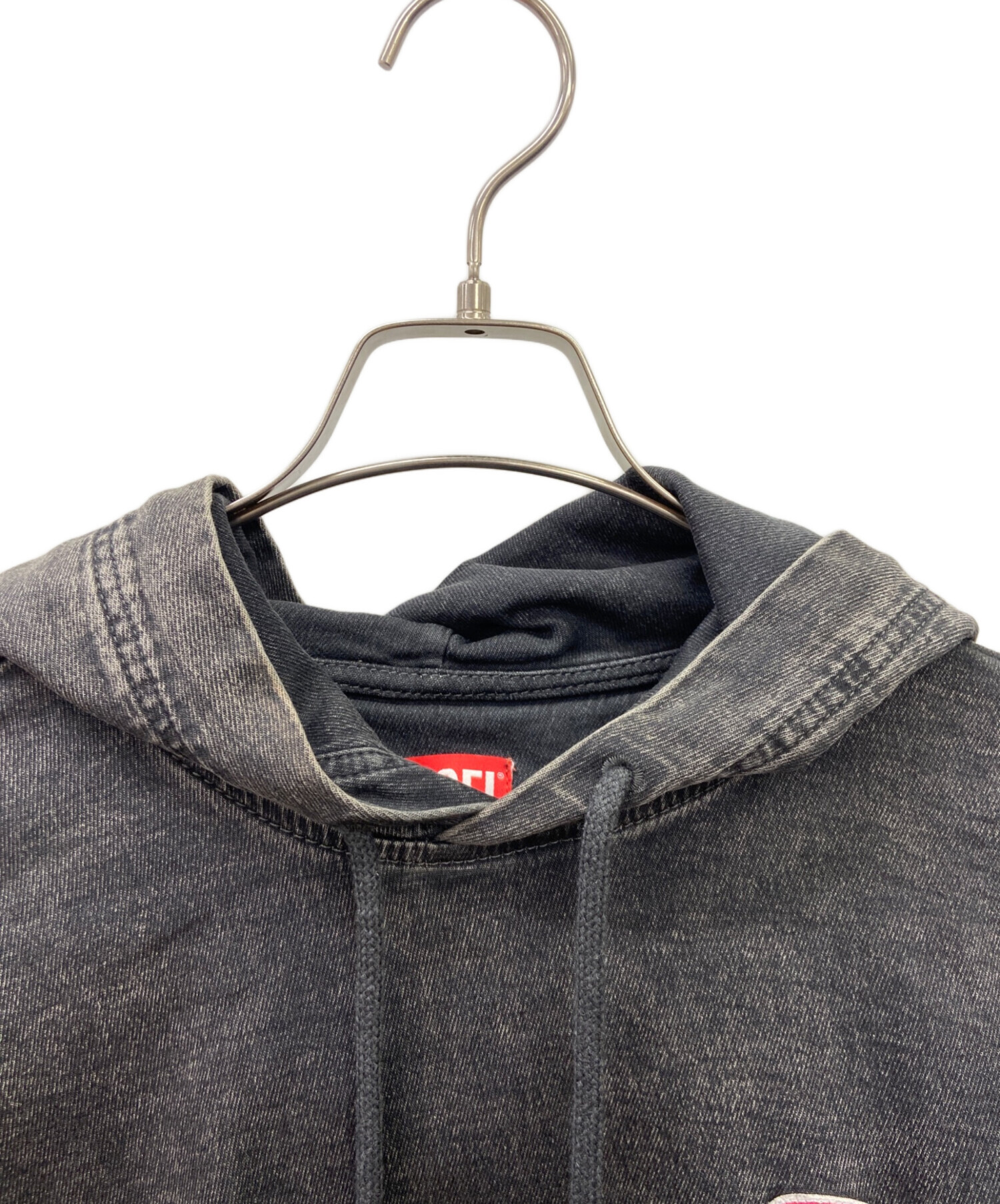 中古・古着通販】DIESEL (ディーゼル) D-Um-Ribプルオーバーパーカー 