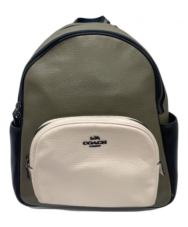 中古・古着通販】COACH (コーチ) リュック モスグリーン｜ブランド