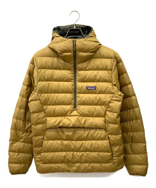 希少 パタゴニア ダウンセーターフーディ プルオーバー アノラック M イエロー 希少 パタゴニア ダウンセーターフーディ プルオーバー アノラック M