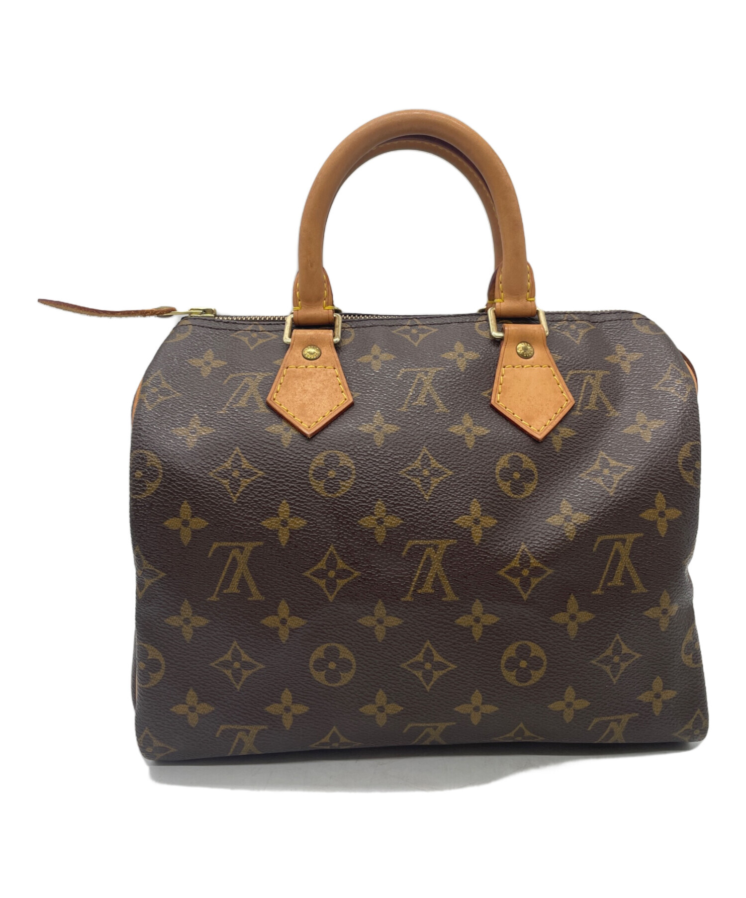 ルイ・ヴィトン ハンドバッグ ブラウン/ベージュ 中古・古着通販】LOUIS VUITTON (ルイ ヴィトン) ハンドバッグ