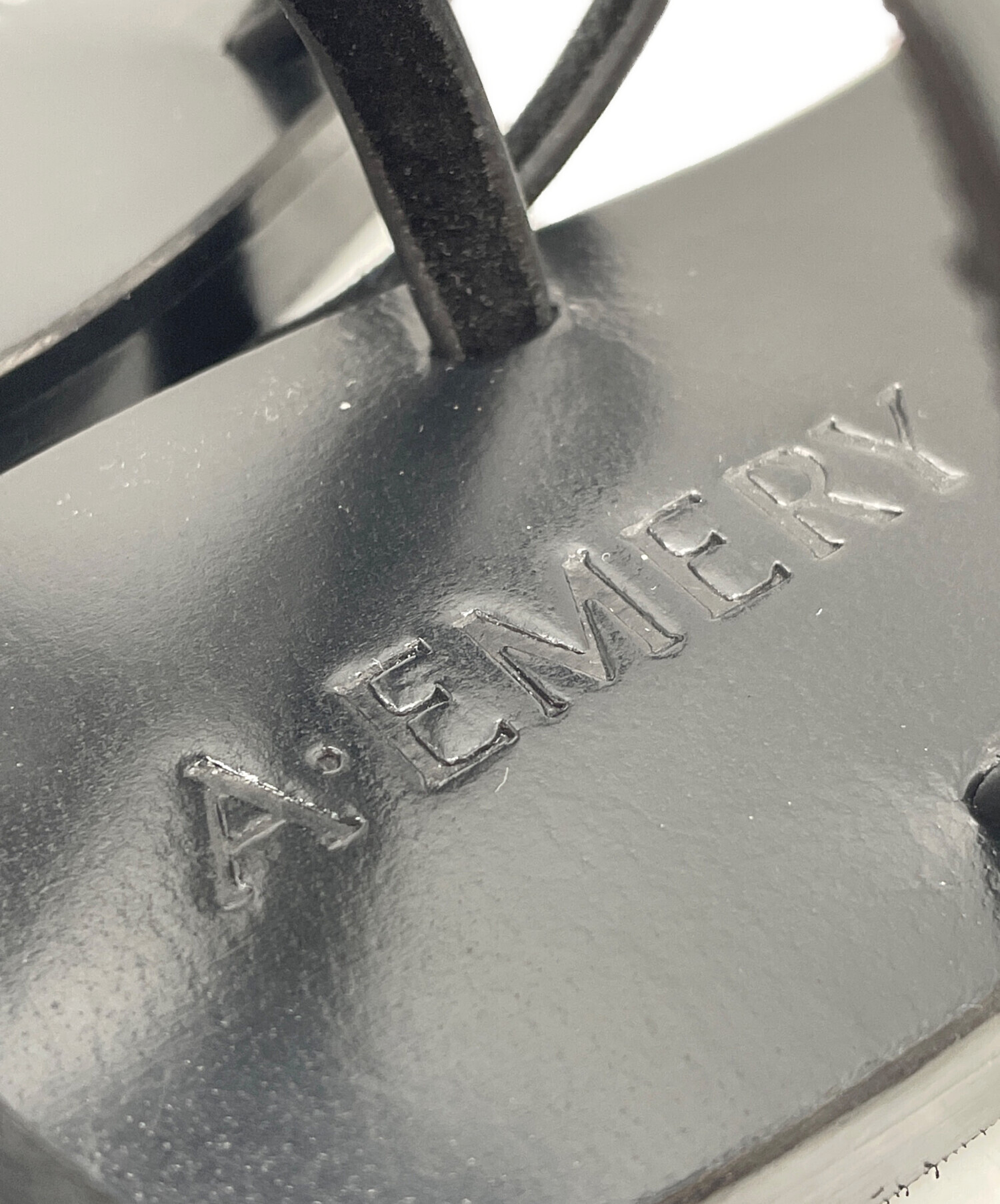中古・古着通販】A.EMERY (エーエメリー) サンダル ブラック サイズ:S