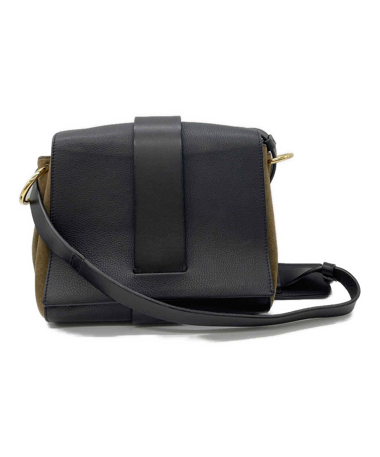中古・古着通販】MARNI (マルニ) ショルダーバッグ ブラック×オリーブ 