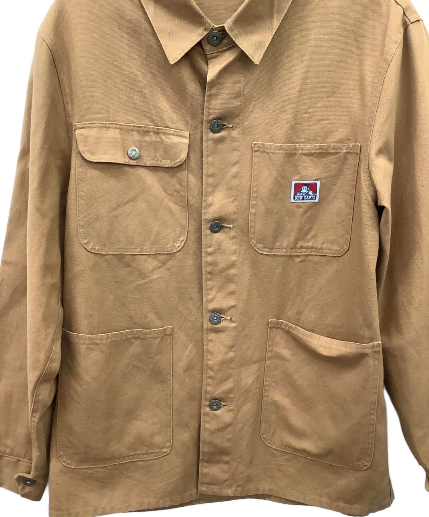 中古・古着通販】BEN DAVIS (ベンデイビス) ワークシャツ ブラウン