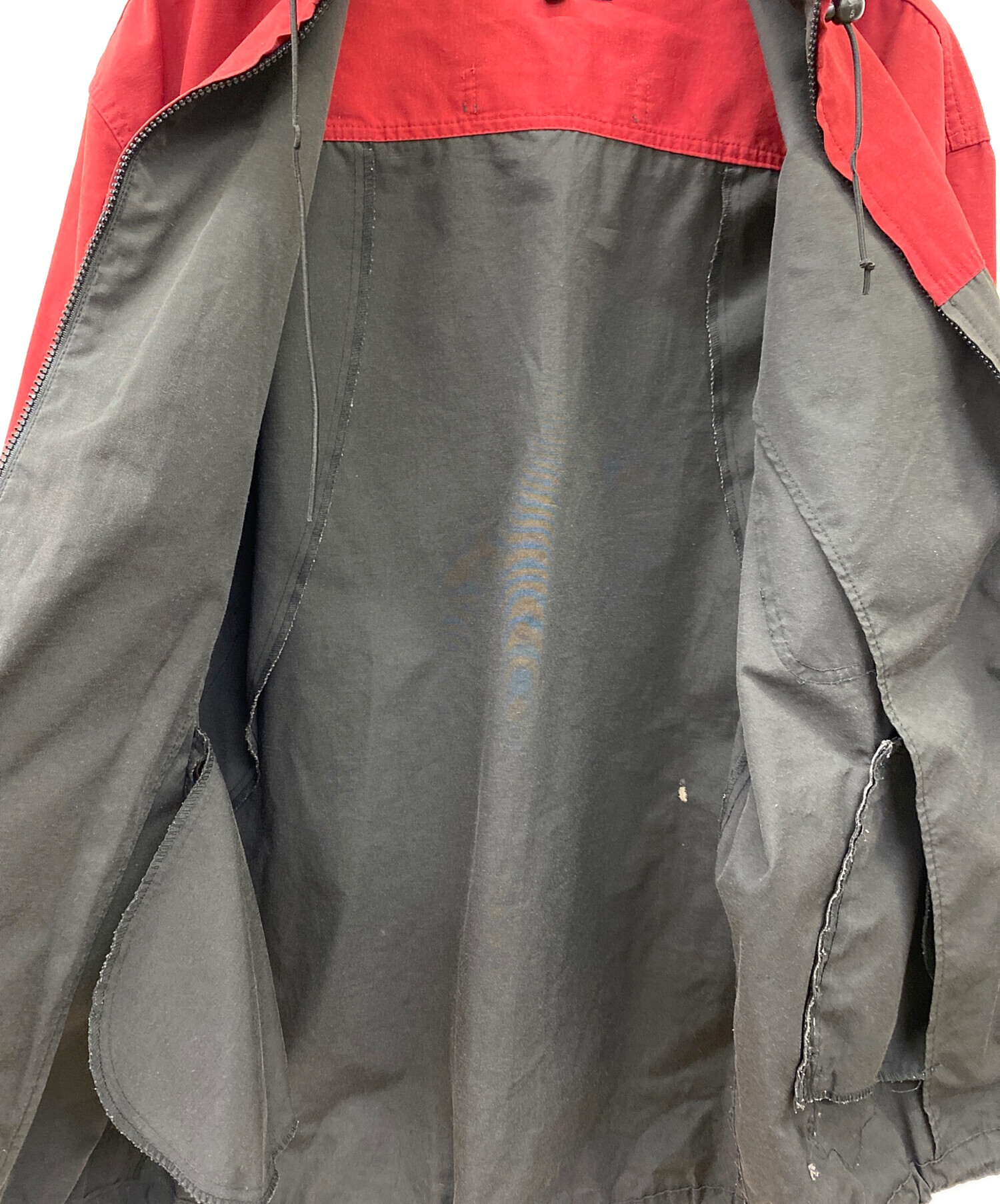 中古・古着通販】stussy (ステューシー) マウンテンパーカー レッド