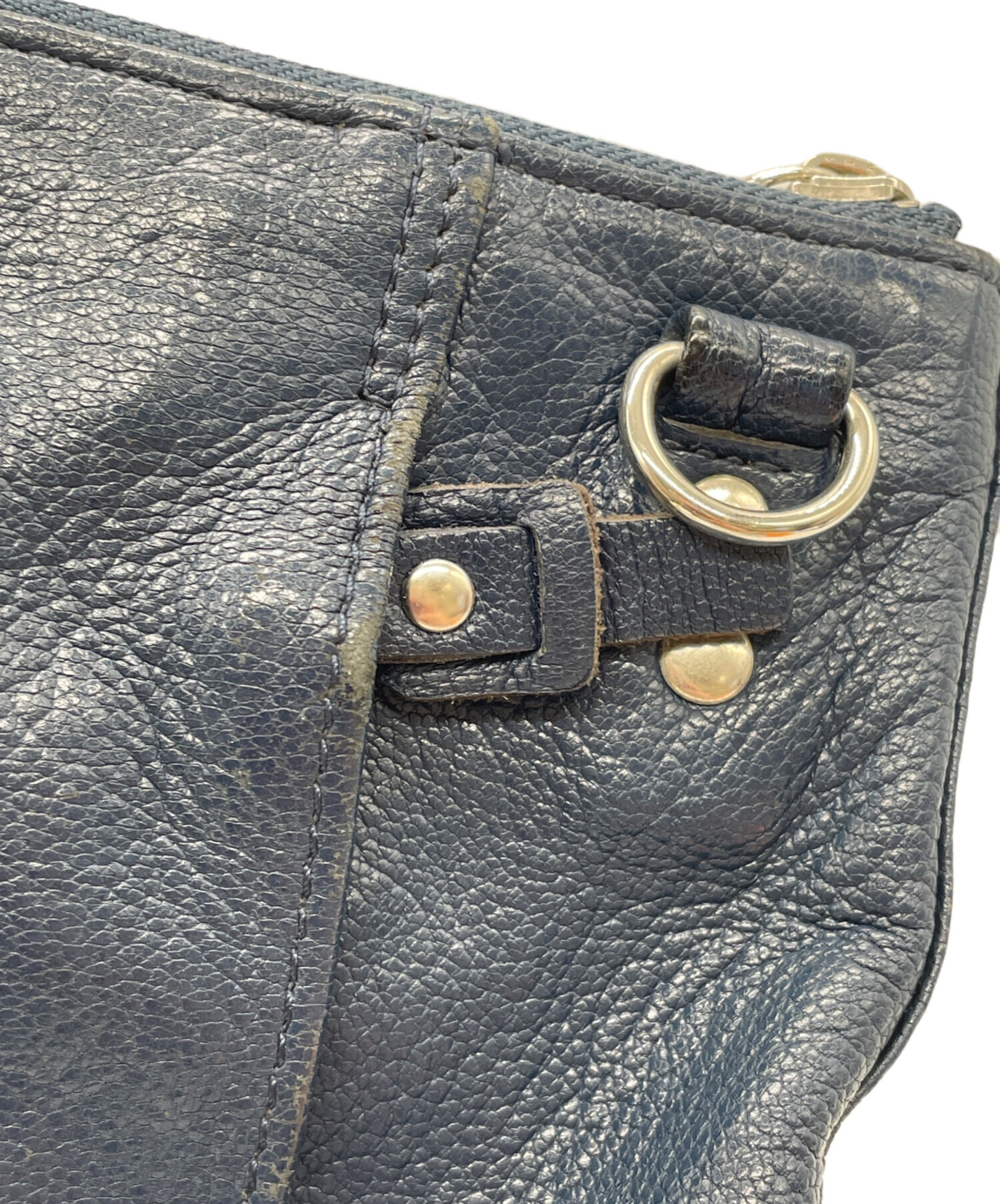 中古・古着通販】PORTER (ポーター) ショルダーバッグ ブルー