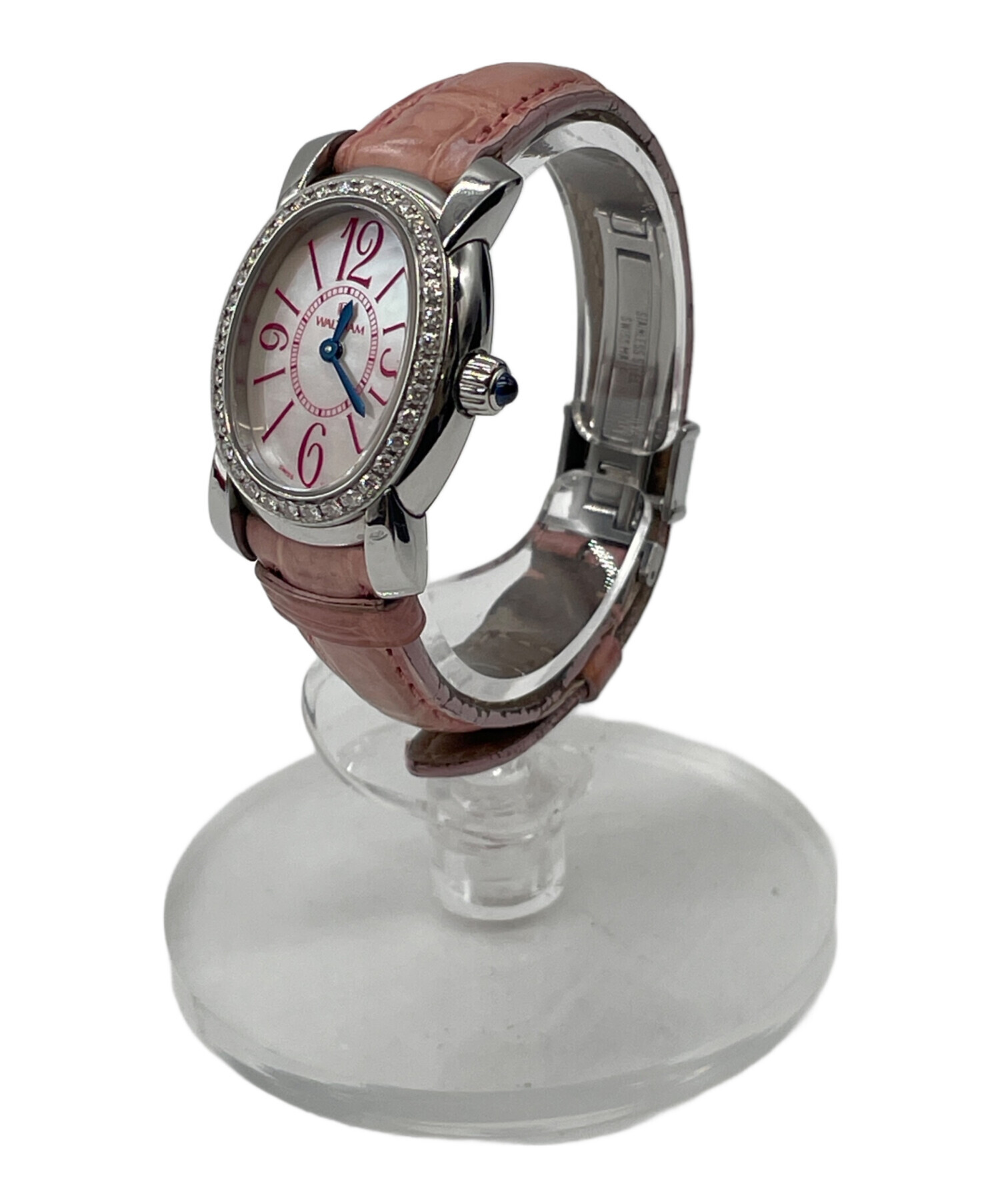 中古・古着通販】WALTHAM (ウオルサム) 腕時計 ホワイト 中古・古着通販】WALTHAM (ウオルサム) 腕時計 ホワイト