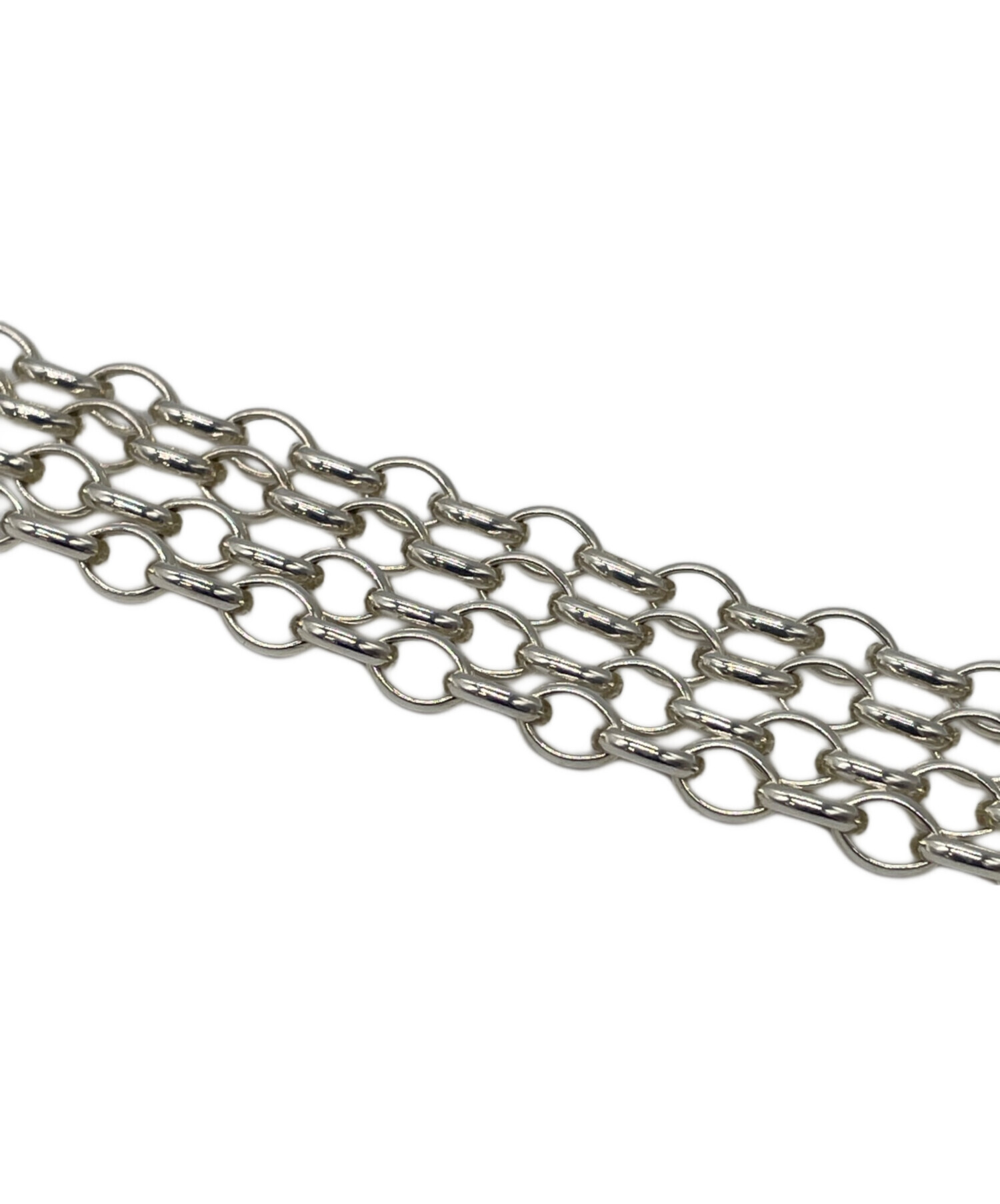 中古・古着通販】GUCCI (グッチ) シルバーネックレス シルバー