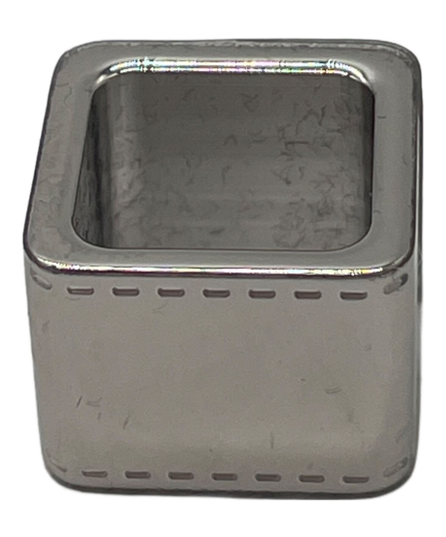 中古・古着通販】HERMES (エルメス) スカーフリング シルバー