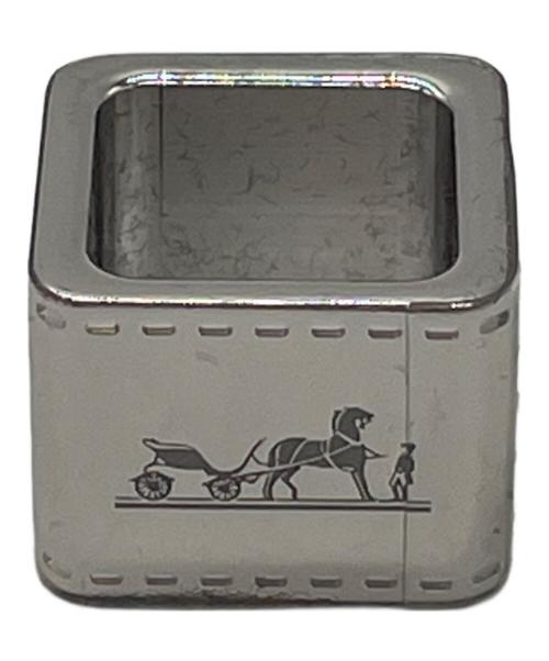 中古・古着通販】HERMES (エルメス) スカーフリング シルバー