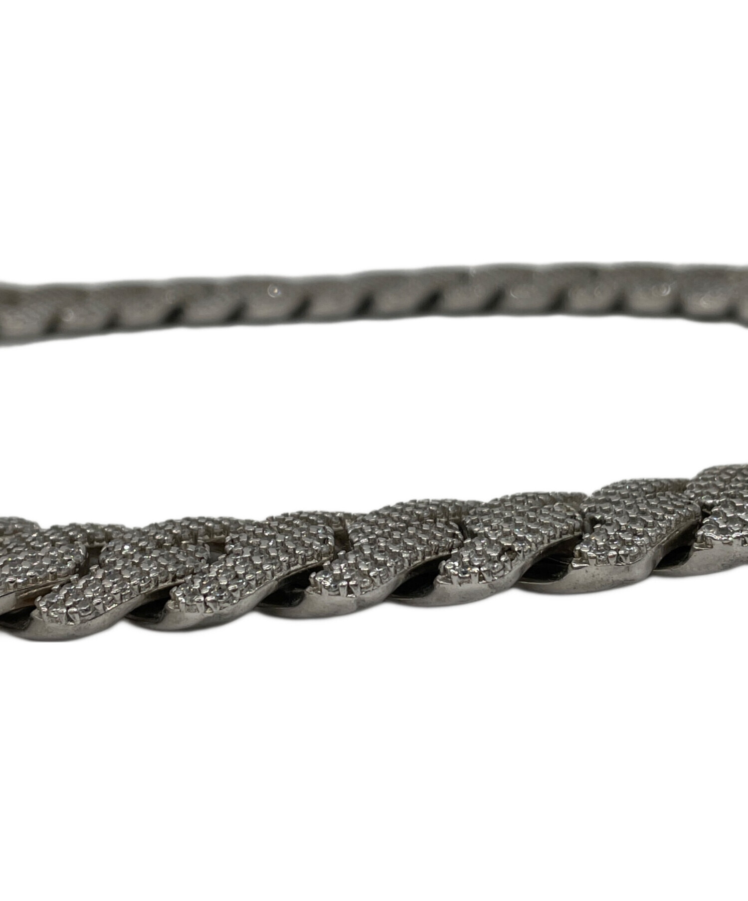 中古・古着通販】glitter (グリッター) チェーンネックレス シルバー