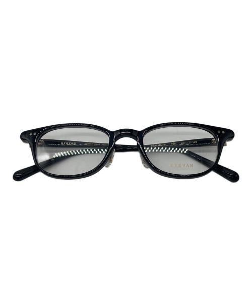 中古・古着通販】EYEVAN (アイヴァン) サングラス ブラック×ゴールド