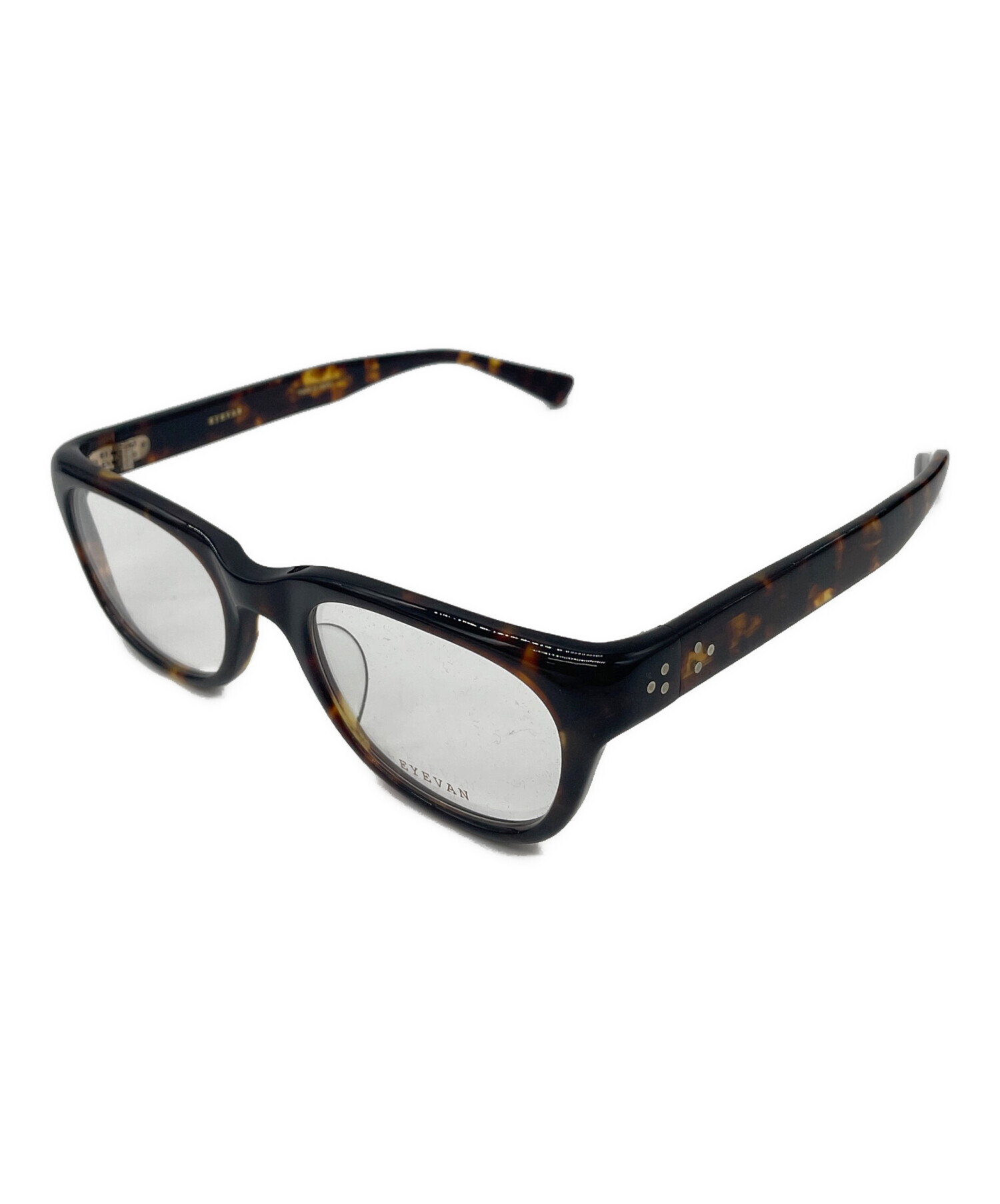 中古・古着通販】EYEVAN (アイヴァン) サングラス ブラック×ブラウン