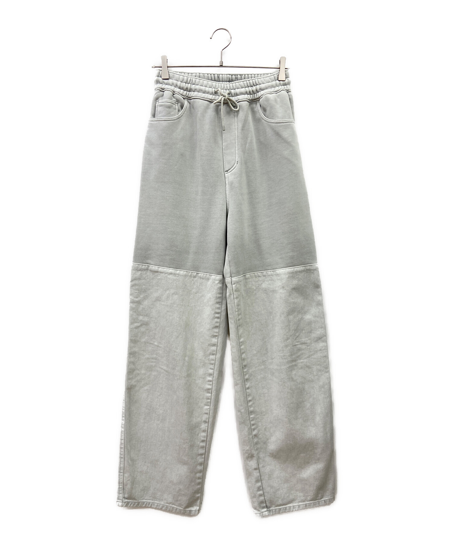 パンツ AMOMENTO DRAWSTRING DENIM PANTS AMOMENTO】DRAWSTRING DENIM PANTS AMOMENTO Drawstring Denim