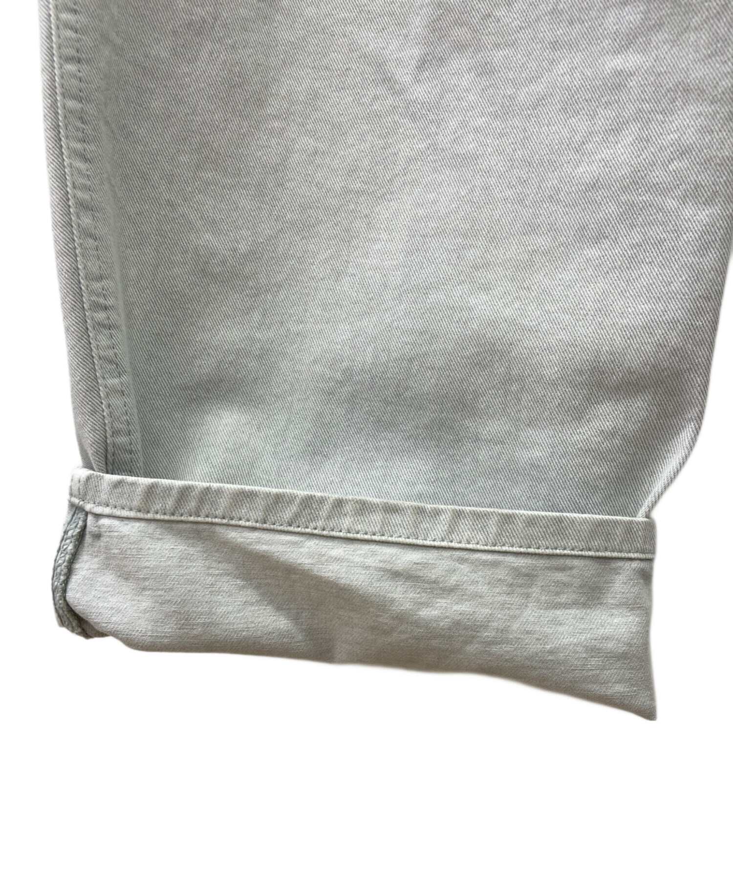 パンツ AMOMENTO DRAWSTRING DENIM PANTS AMOMENTO Drawstring Denim Pants - Black | Garmentory