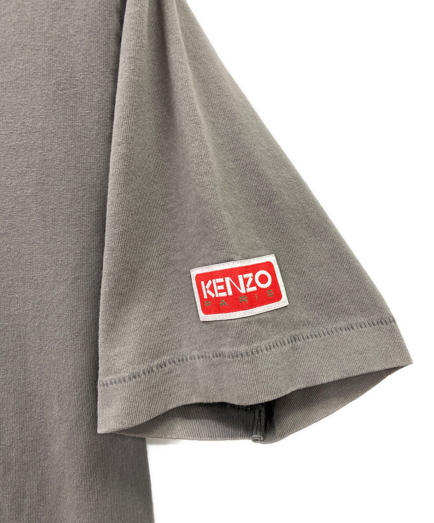 中古・古着通販】KENZO (ケンゾー) 半袖カットソー グレー×ブラック