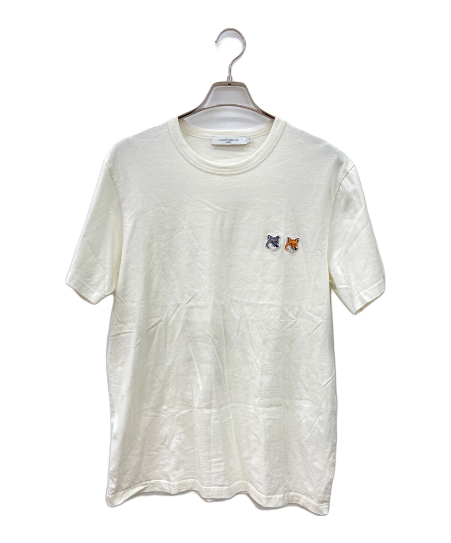中古・古着通販】maison kitsune (メゾンキツネ) 半袖カットソー 