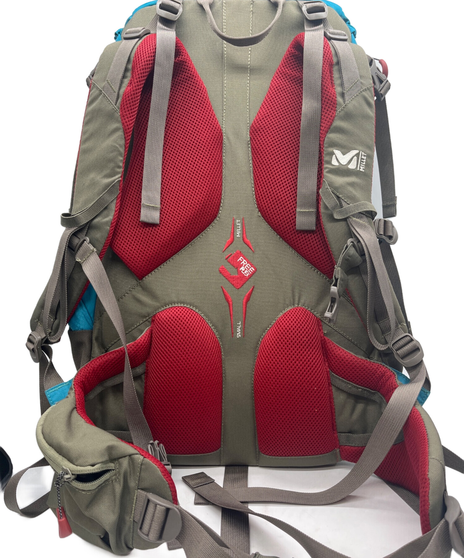中古・古着通販】MILLET (ミレー) バックパック ブルー×グレー 中古・古着通販】MILLET (ミレー) バックパック ブルー×グレー