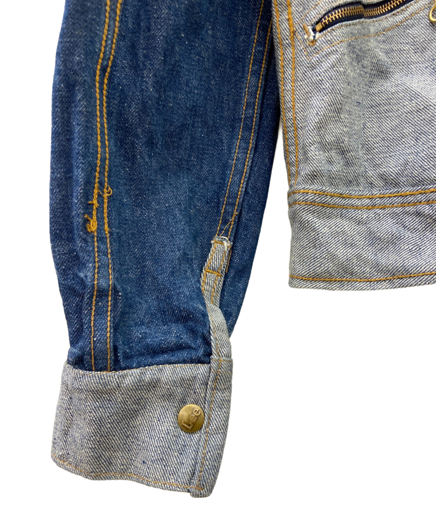 中古・古着通販】LEE (リー) リバーシブルデニムジャケット インディゴ