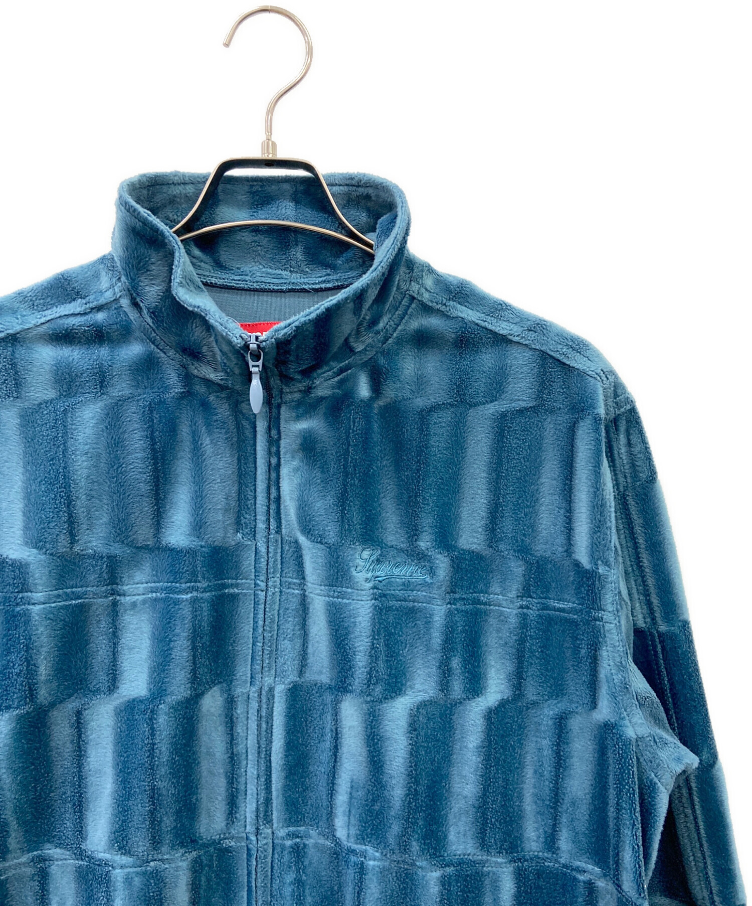中古・古着通販】SUPREME (シュプリーム) Velour Track Jacket ブルー