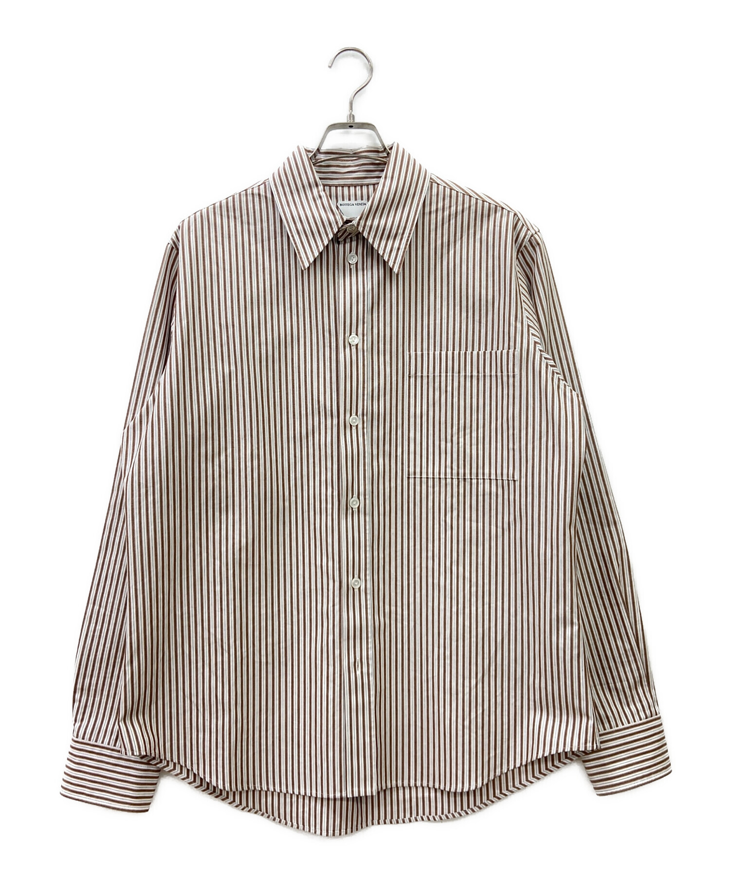 中古・古着通販】BOTTEGA VENETA (ボッテガベネタ) ストライプシャツ