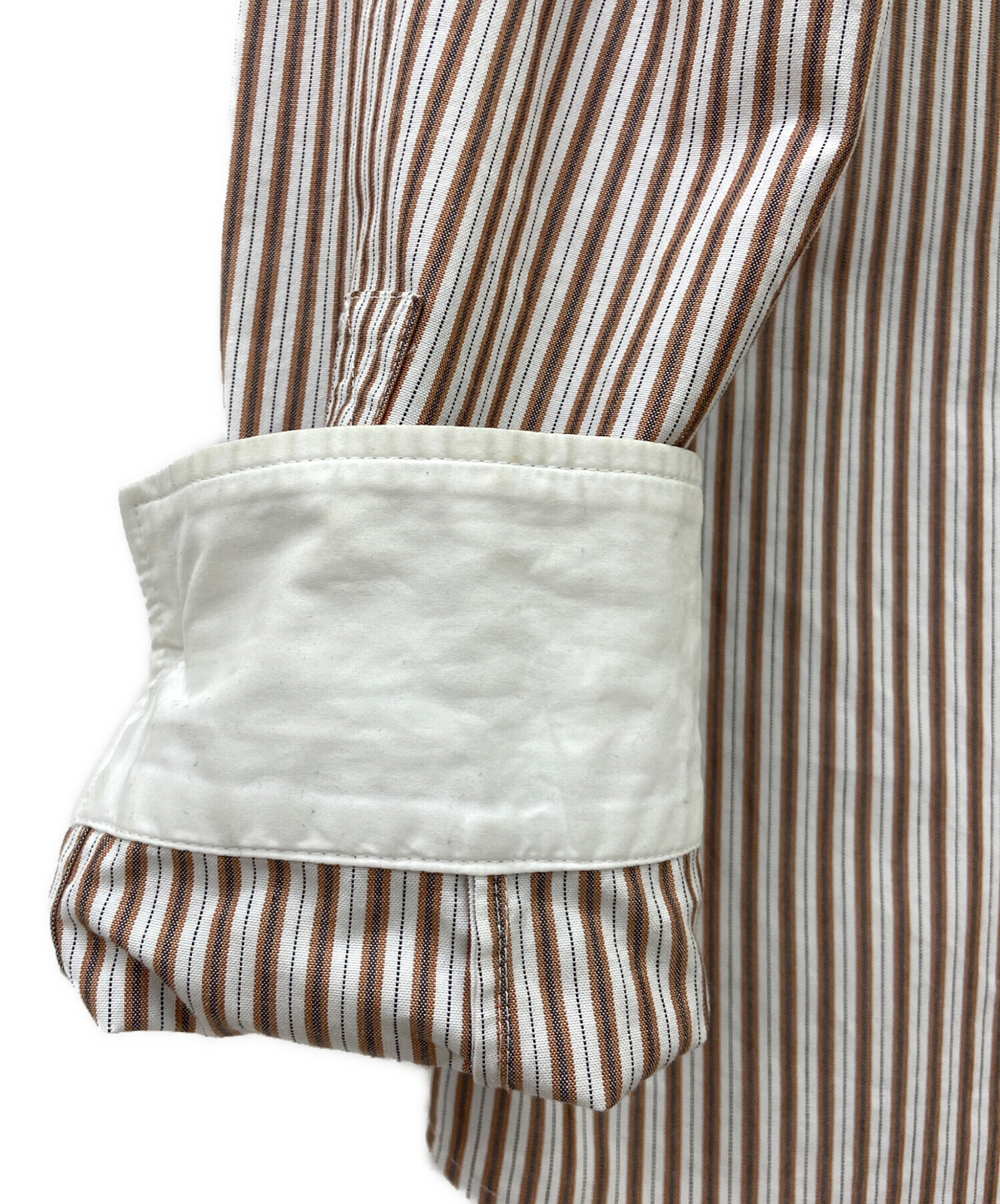 中古・古着通販】BOTTEGA VENETA (ボッテガベネタ) ストライプシャツ