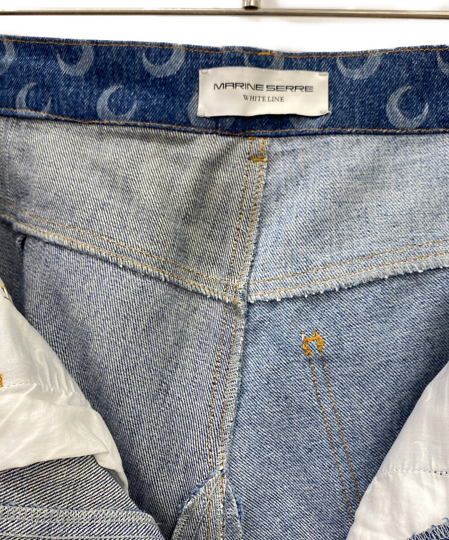 中古・古着通販】MARINE SERRE (マリーンセル) デニムパンツ