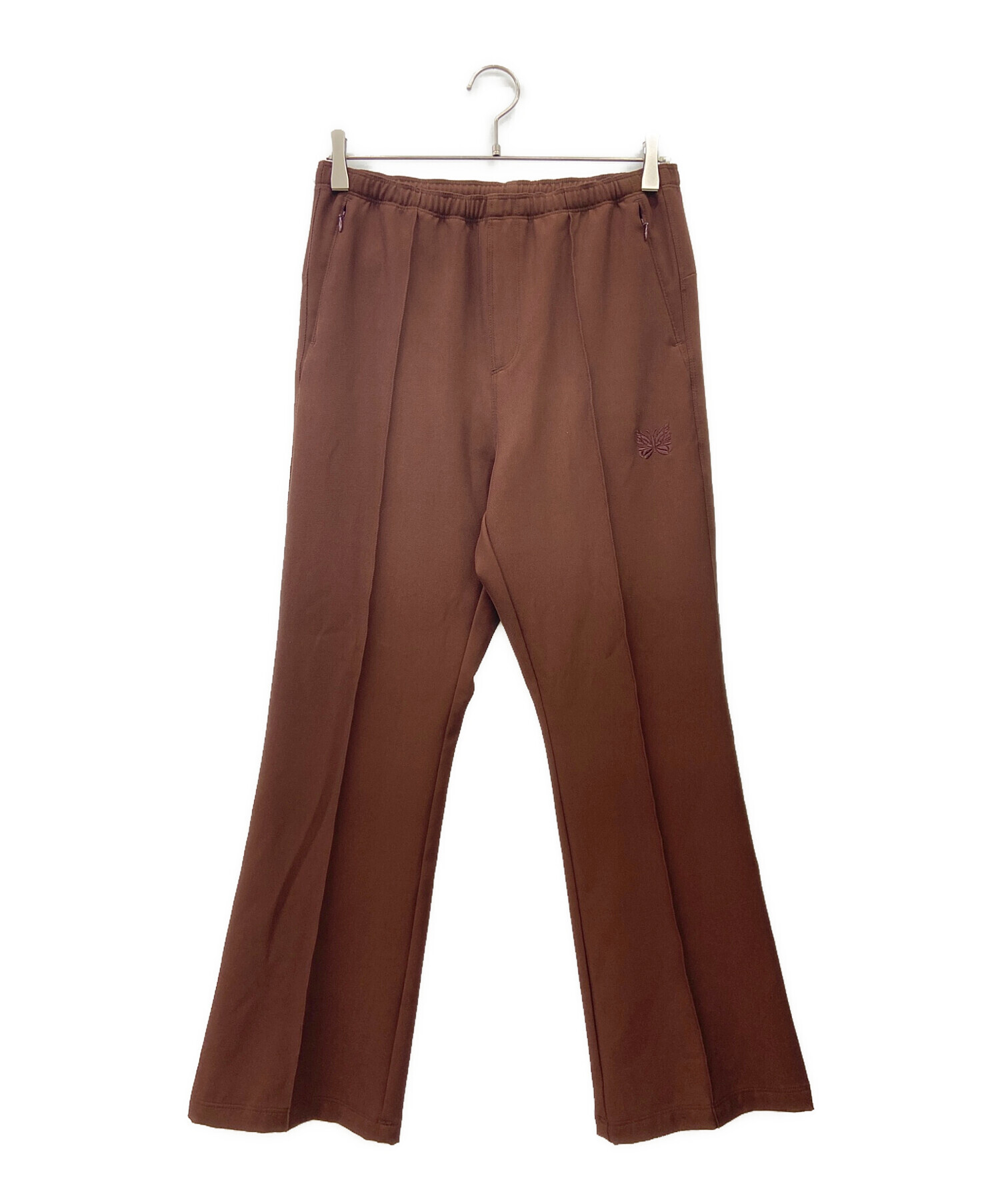 試着のみ　ニードルス　needles トラックパンツ　ストレート　L ブラウン Needles / ニードルズ | Needles - Narrow Track Pant - Poly Smooth