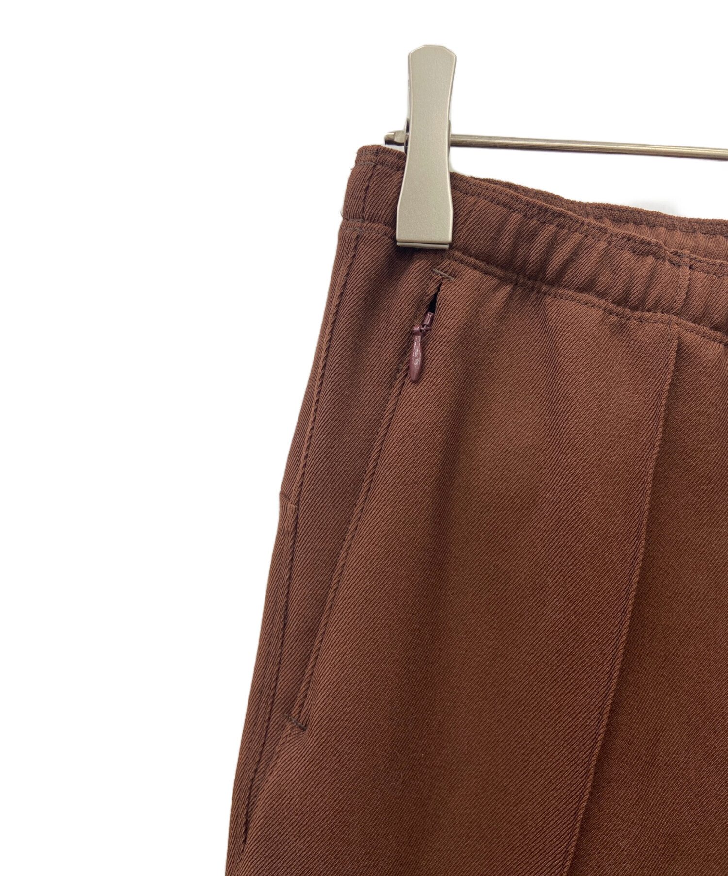 Needles トラックパンツ ブラウン XS 中古・古着通販】Needles (ニードルズ) トラックパンツ ブラウン