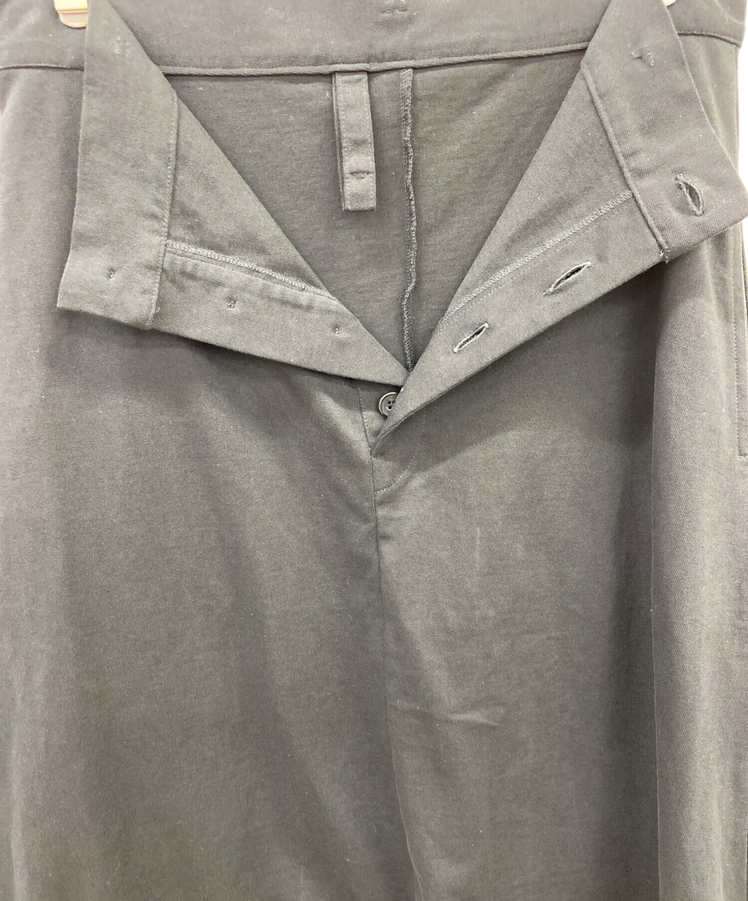 中古・古着通販】Y's (ワイズ) サルエルパンツ ブラック サイズ:S