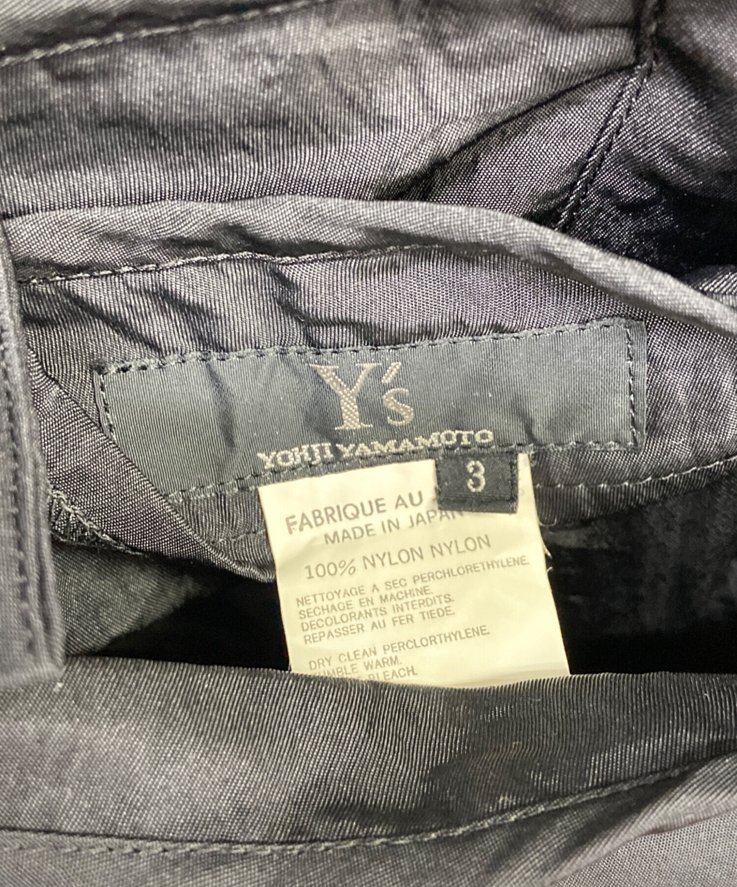 中古・古着通販】Y's (ワイズ) サロペット ブラック サイズ:M