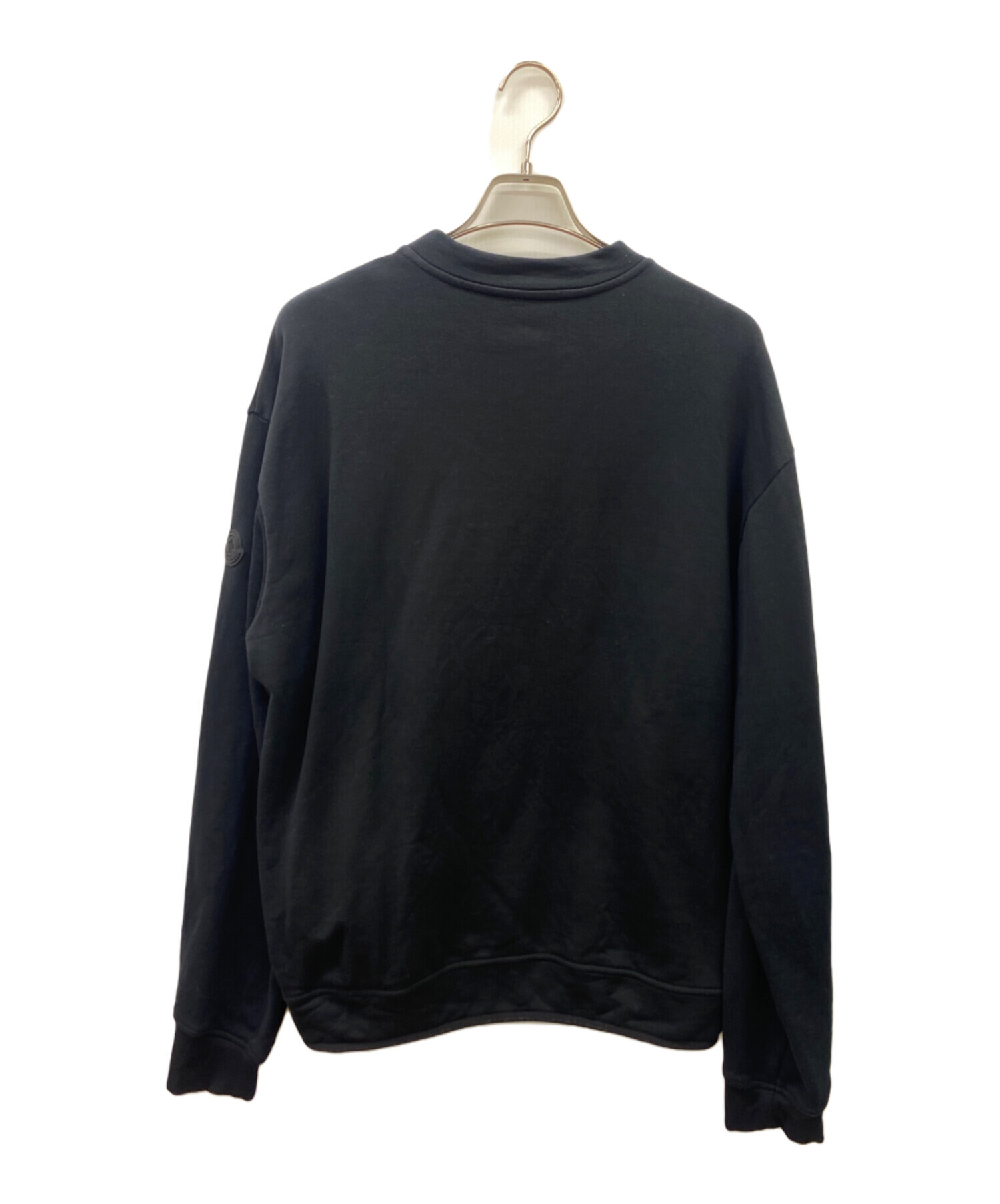 中古・古着通販】MONCLER (モンクレール) スウェット ブラック サイズ