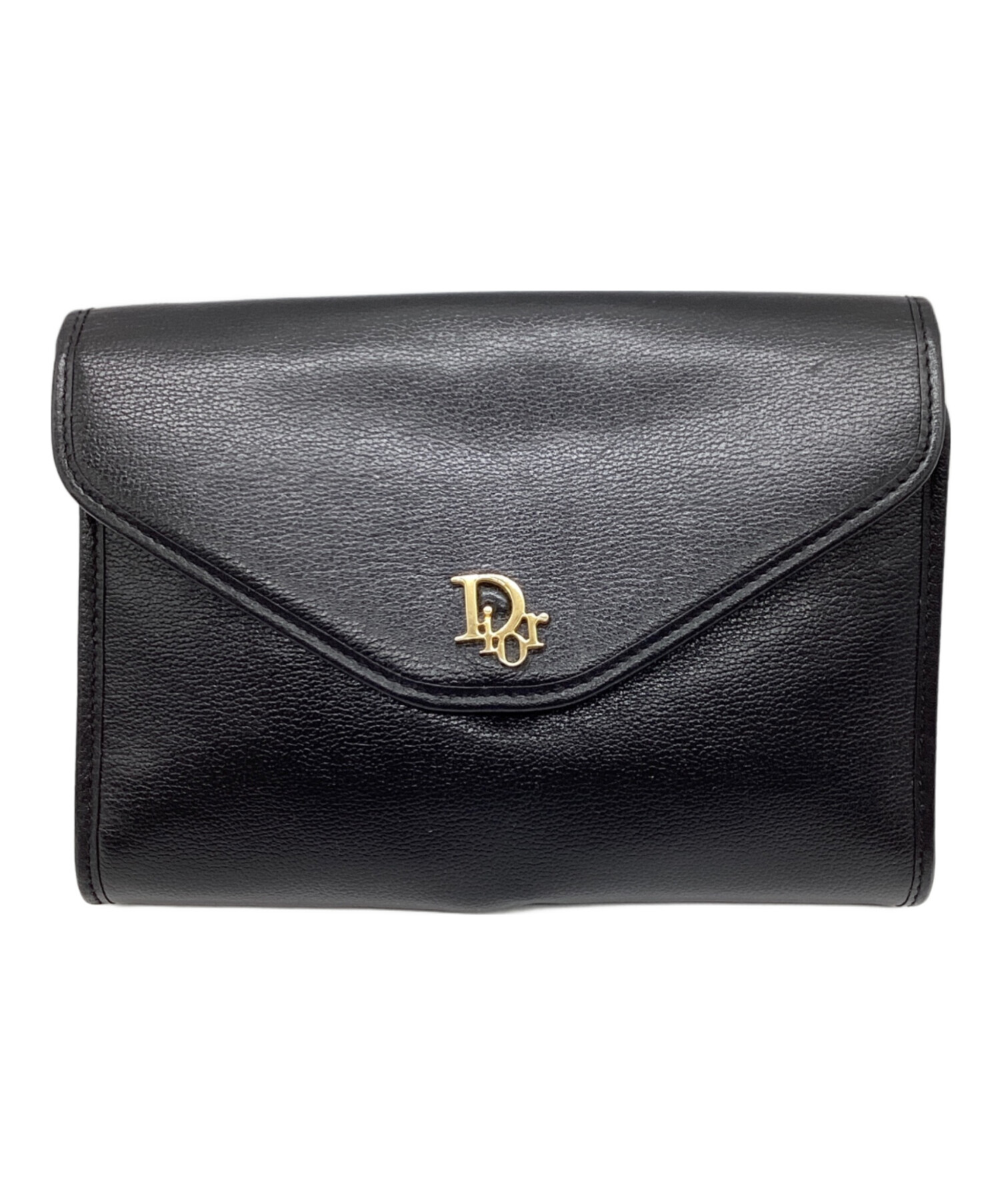 クリスチャンディオール Christian Dior クラッチバッグ レザー