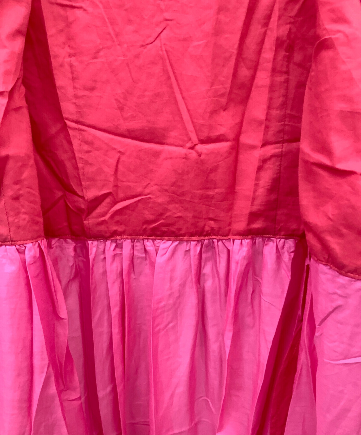 中古・古着通販】MYLAN (マイラン) 半袖ワンピース ピンク サイズ:S 未