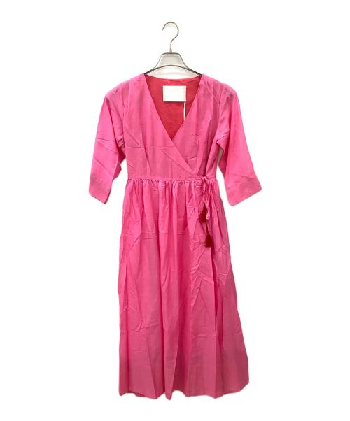 マイラン 半袖ワンピース レディース SIZE S (S) MYLAN 中古・古着通販】MYLAN (マイラン) 半袖ワンピース ピンク サイズ:S 未