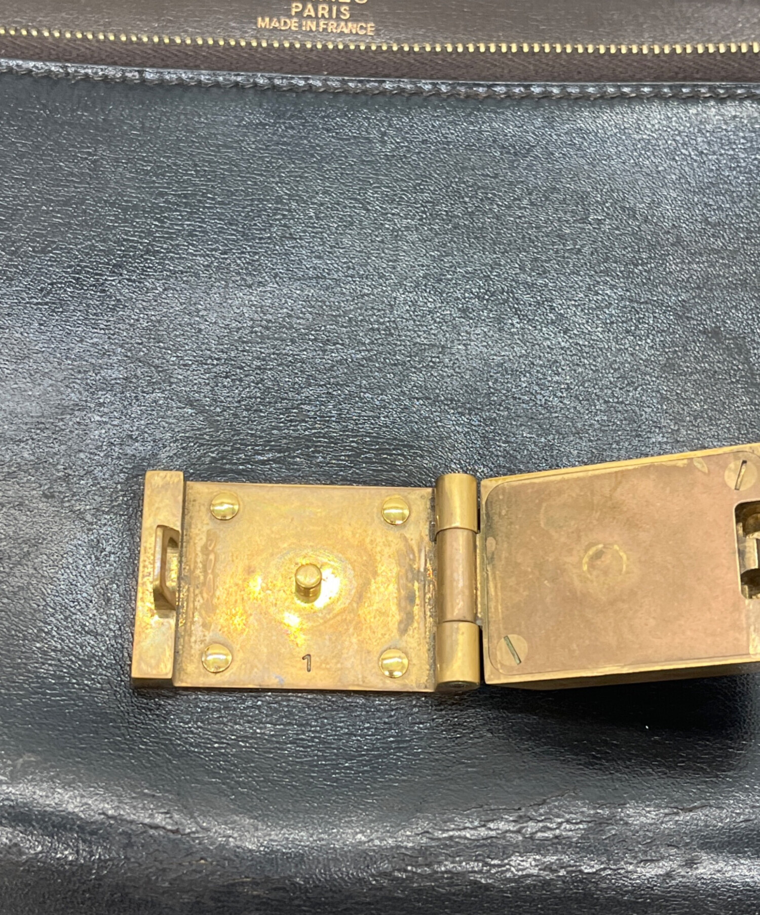 中古・古着通販】HERMES (エルメス) ポシェットジェット ブラック