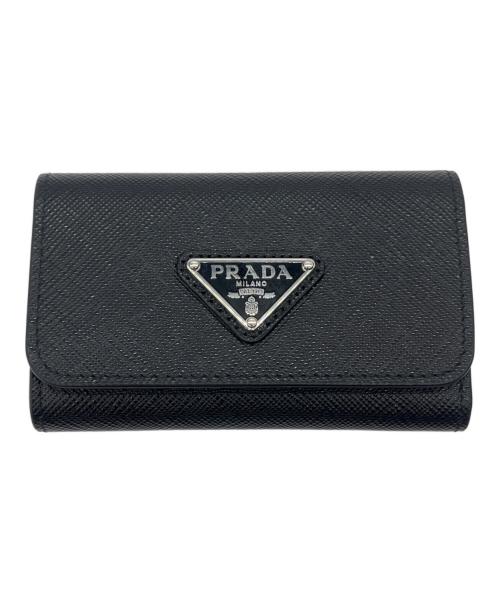 中古・古着通販】PRADA (プラダ) 4連キーケース ブラック｜ブランド