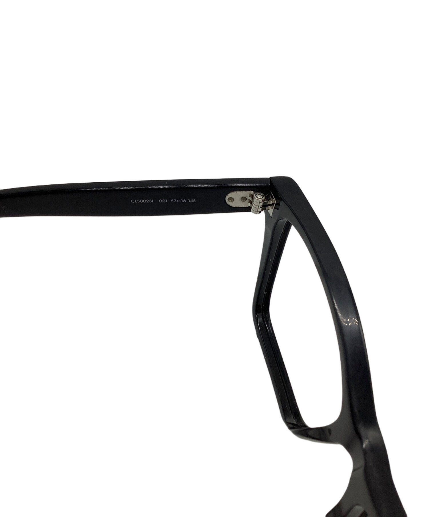 中古・古着通販】CELINE (セリーヌ) 伊達眼鏡 ブラック サイズ:53▢16