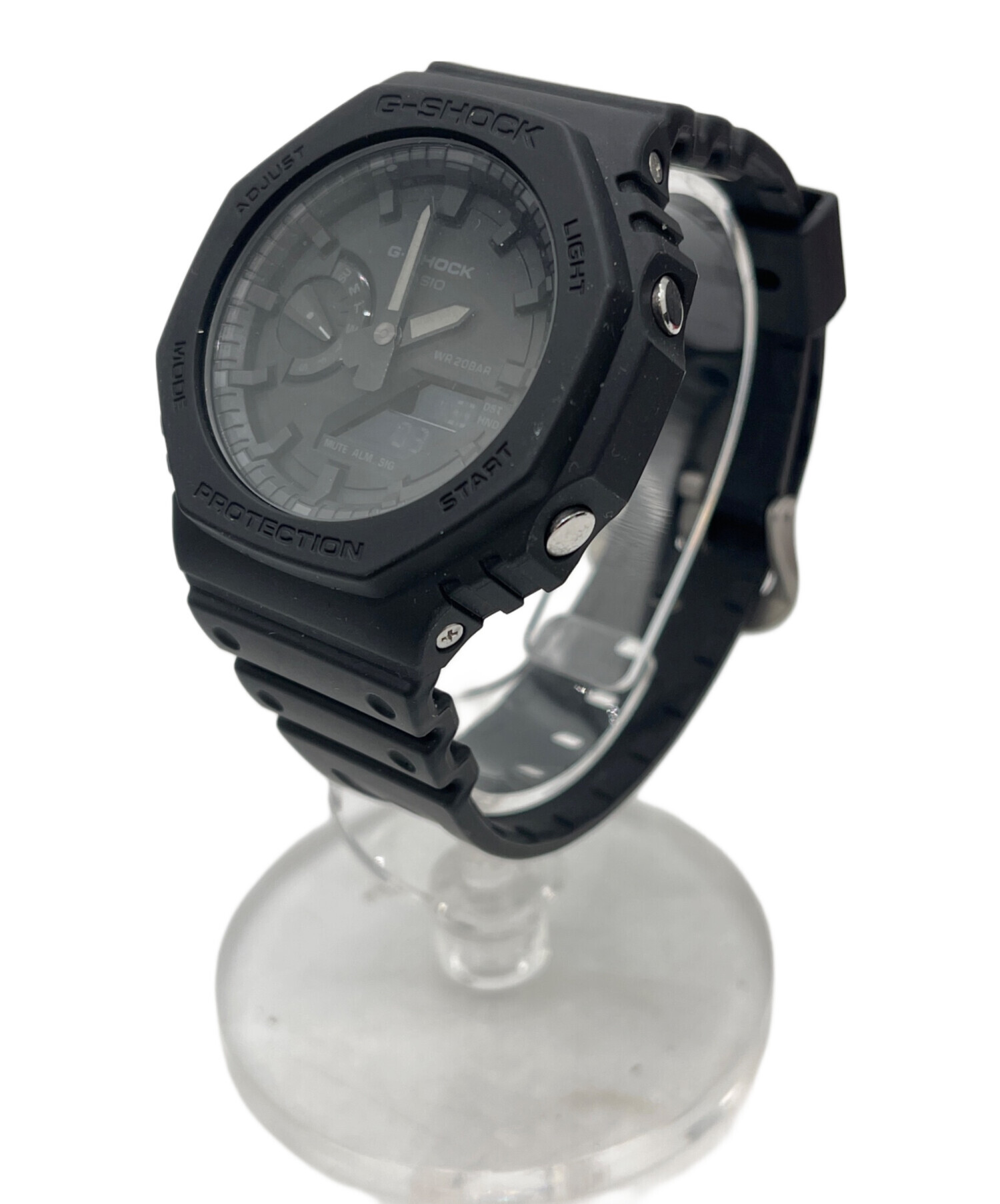 中古・古着通販】CASIO (カシオ) クロノグラフ ブラック｜ブランド 