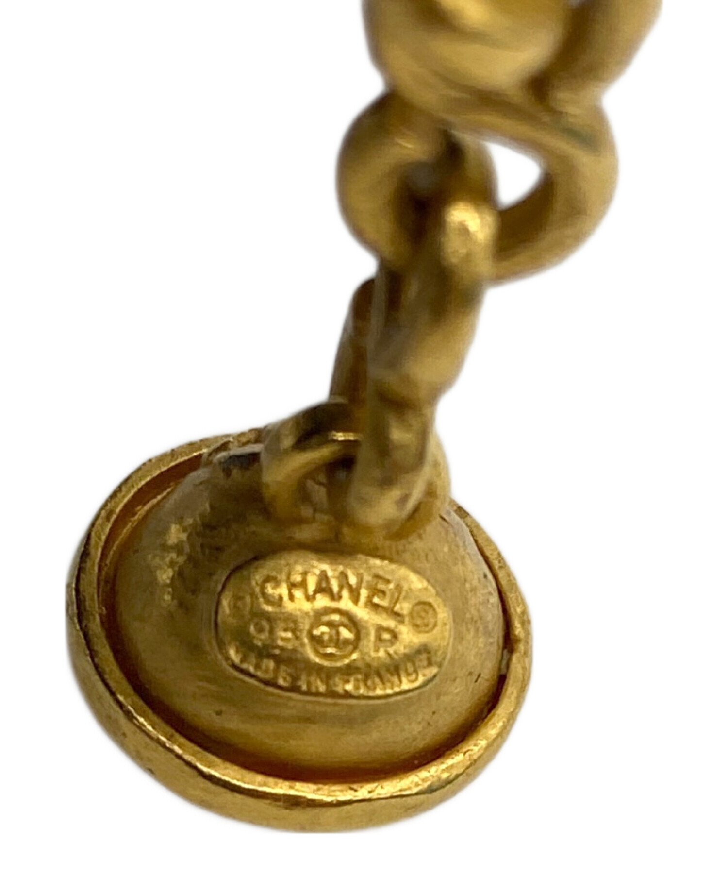 中古・古着通販】CHANEL (シャネル) ココマークイヤリング スイング