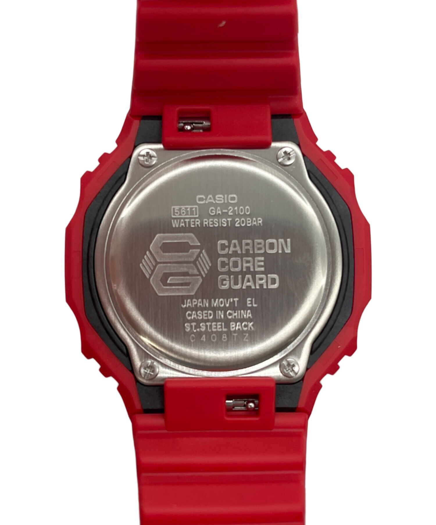 中古・古着通販】CASIO (カシオ) 腕時計 レッド｜ブランド・古着通販 