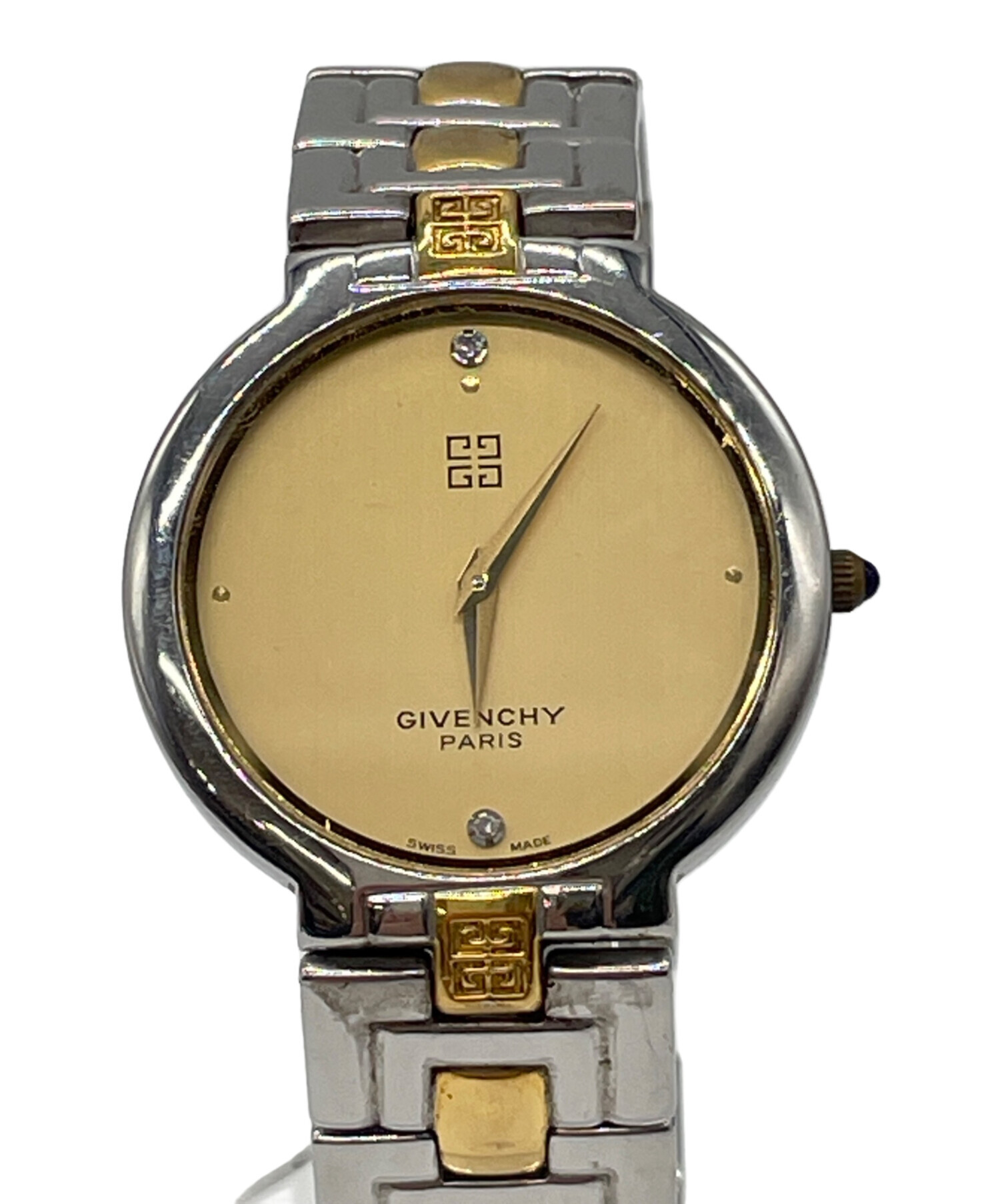 中古・古着通販】GIVENCHY (ジバンシィ) 腕時計 ゴールド｜ブランド