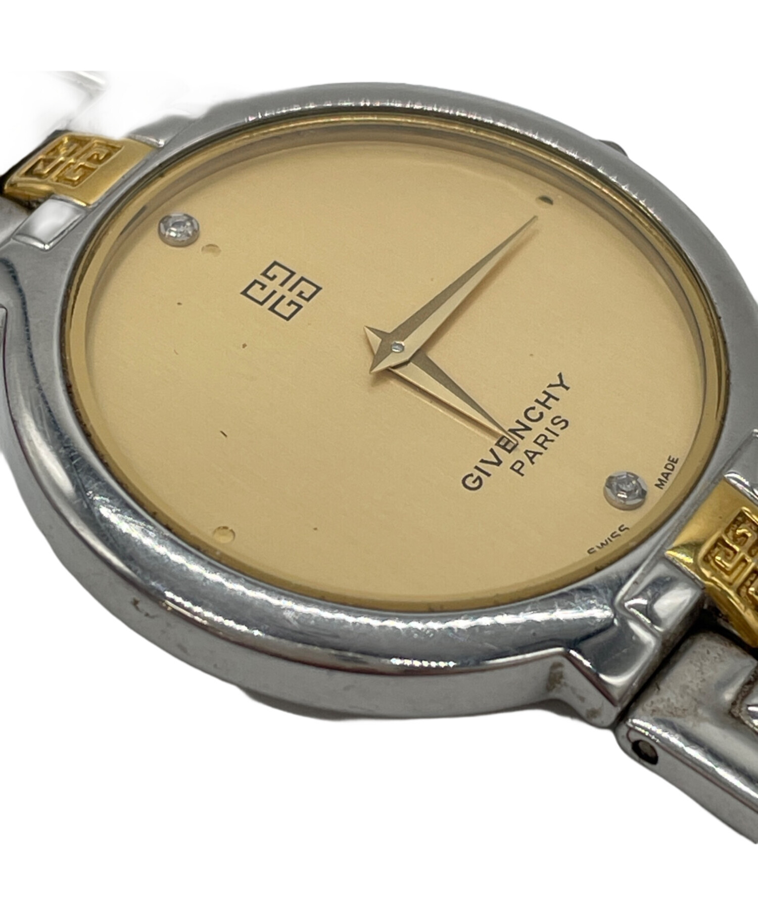中古・古着通販】GIVENCHY (ジバンシィ) 腕時計 ゴールド｜ブランド