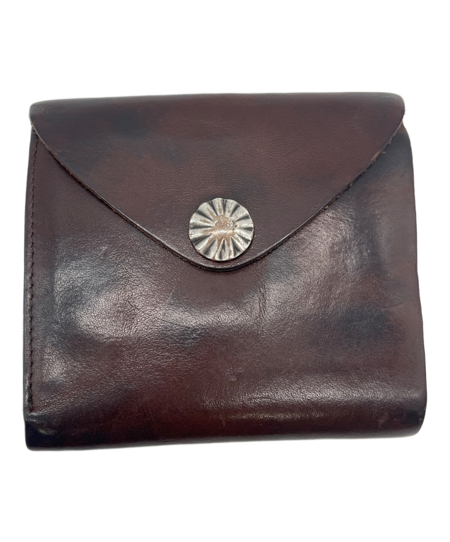 RRL ダブルアールエル 財布・ケース - 茶 【古着】【中古】 中古・古着通販】RRL (ダブルアールエル) concha ryder wallet